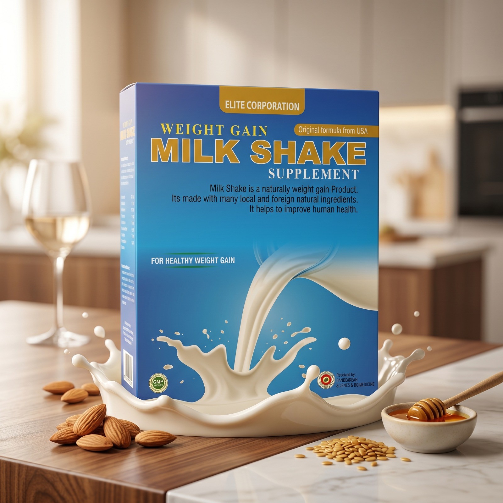 Weight Gain Milk Shake